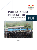 Portafolio Pedagògica: (Educación Primaria)