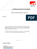 Energy Measurement & Analysis: EMA of Chilled Water Systems