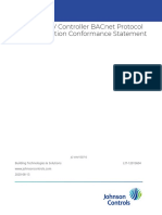 VAV1507 VAV Controller BACnet Protocol Implementation Conformance Statement (LIT-12013604) PDF