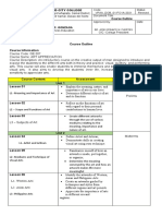 Course Outline Course Information