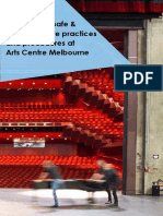 Examples of Safe & Ethical Theatre Practices and Procedures at Arts Centre Melbourne