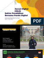 Gerakan Literasi Digital Nasional (GNLD) Sektor Pendidikan Bersama Pandu Digital