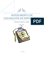 Instrumento de Valoración de Enfermería