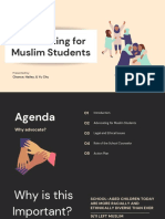 Advocating For Muslim Students