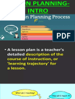 Lesson Planning