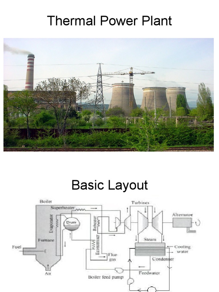 Thermal Power Plant PDF Turbine Boiler