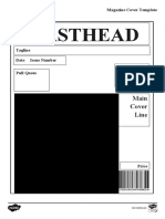 Masthead: Main Cover Line