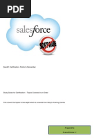 SFDC Notes