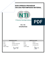 NTI-OPS-P-003 SOP PENGANGKUTAN DAN PENYIMPANAN MATERIAL