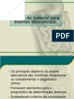 02 - Coleta de Materiais para Exames