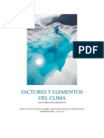 FACTORES Y ELEMENTOS DEL CLIMA