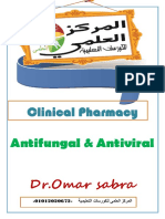 Clinical Pharmacy: Antifungal & Antiviral