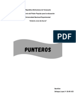 Trabajo de Investigación Punteros