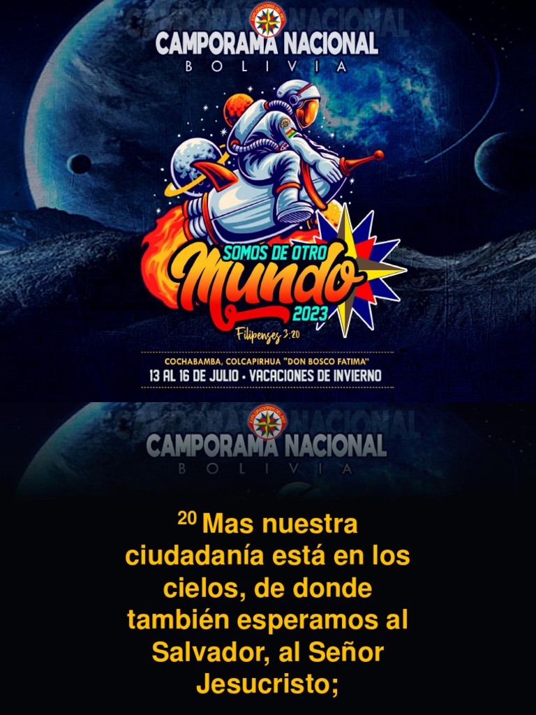 Camporama Nacional 2023 en Colcapirhua | PDF