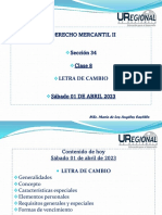 SP34-CLASE-8 Merca II-ABRIL 01-2023-LETRA DE CAMBIO
