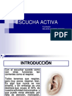 ESCUCHA ACTIVA