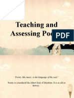 Teaching and Assessing Poetry