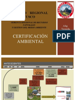 CERTIFICACIÓN AMBIENTAL Exposicion