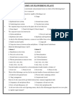 Anatomy Flowering Plant Structures Functions