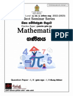 Nenasa Maths Paper
