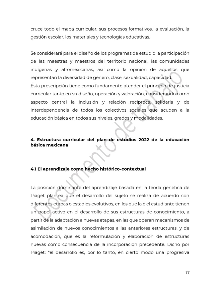 Unidad III - Sem 2 - Estructura Curricular Del Plan de Estudios 2022 de ...
