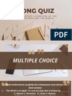 Cream and Brown Minimalist Lets Learn Presentation