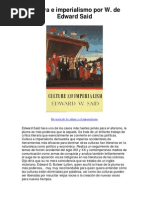 Cultura e Imperialismo Por W de Edward Said - 5 Estrellas Reseña Del Libro