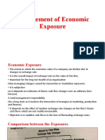 Economic Exposure