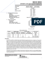 SN54LS181, SN54S181 SN74LS181, SN74S181 Arithmetic Logic Units/Function Generators