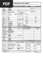 Sample PDS for Nursing Applicants | PDF | Nursing | Government