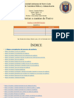 Auditorias A Cuentas de Pasivo: Universidad Autónoma de Nuevo León Facultad de Contaduría Pública y Administración