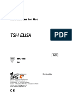 TSH Elisa: Instructions For Use