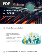 A Brief Summary On TCP/IP