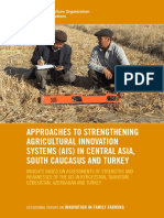 Approaches To Strengthnn Agricultural Innoviation