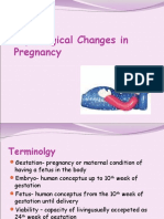 Physiological Changes in