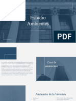 Estudio Ambientes: Parte 1 Proyecto Semestre