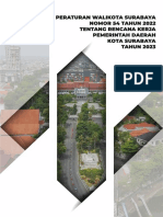 Peraturan W Alikota Surabaya Nomor 54 Tahun 2022 Tentang Rencana Kerja Pemerintah Daerah Kota Surabaya Tahun 2023