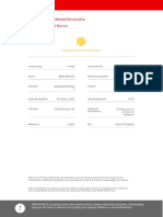 Estimado: Jorge Cervantes Acosta Transferencia Otros Bancos: Transferencia en Proceso de Validación