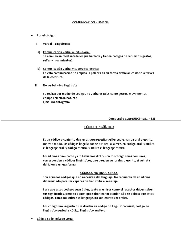 Codigo linguistico y no linguistico pdf