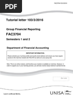 Tutorial Letter 103/3/2016: Group Financial Reporting