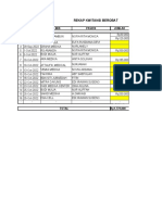 21 SEP 2022 - 20 OKT 2022: Rekap Kwitansi Berobat