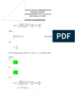 Radial Wave Function