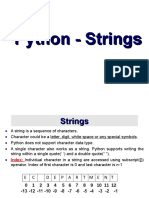 Python - Strings