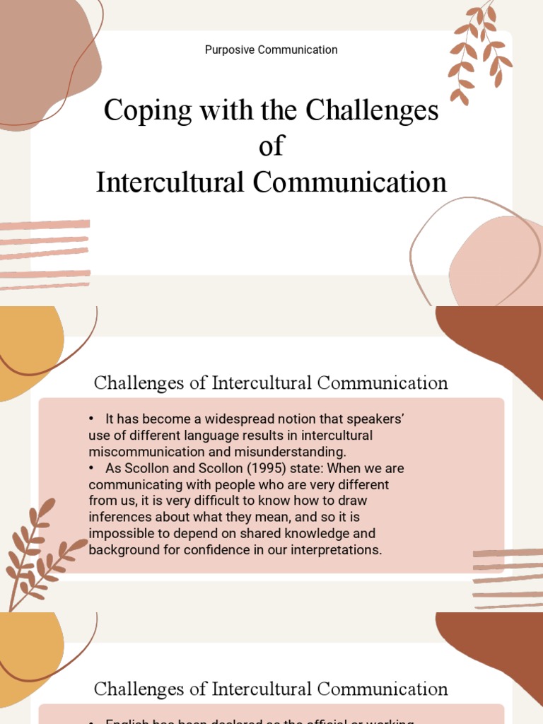 Intercultural Communication Challenges | PDF