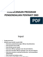 Perencanaan Program Pengendalian Penyakit DBD
