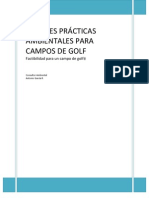 MEJORES PRÁCTICAS AMBIENTALES PARA CAMPOS DE GOLF