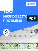 Must Do Leetcode: Problems