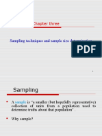 Module III Sampling