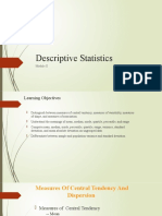 Descriptive Statistics Part 1