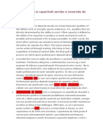 Factori Limitativi Ai Capacitatii Aerobe Si Anaerobe de Efort